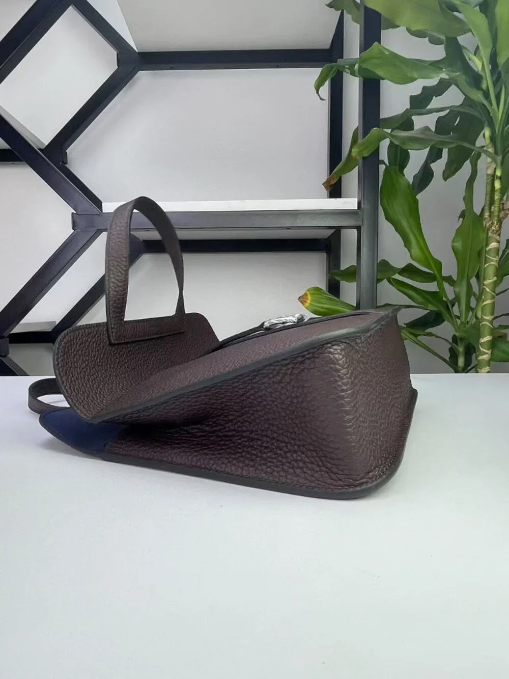 🛍️ Elegant Genuine Leather Evening Bag - Sophisticated Top Handle Handbag 🛍️